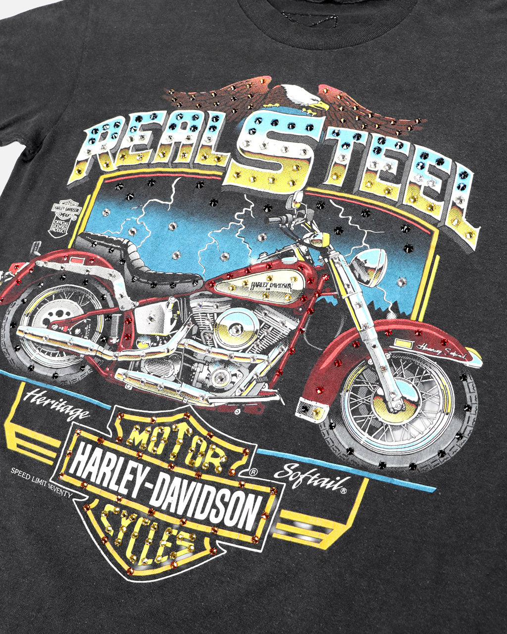 HARLEY REAL STEEL SS TEE - 相当サイズ:S