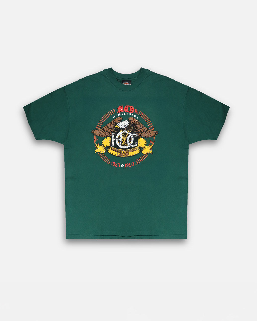 HARLEY 10TH ANNIVERSARY SS TEE - 相当サイズ:L