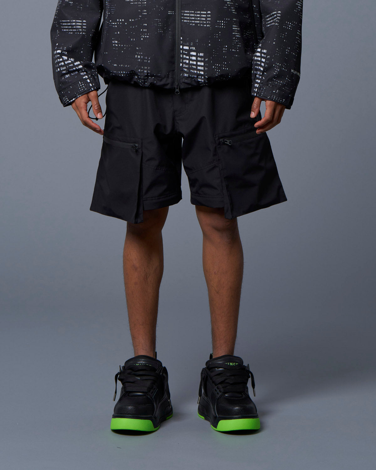 2WAY UPTOWN CARGO PANTS - BLACK