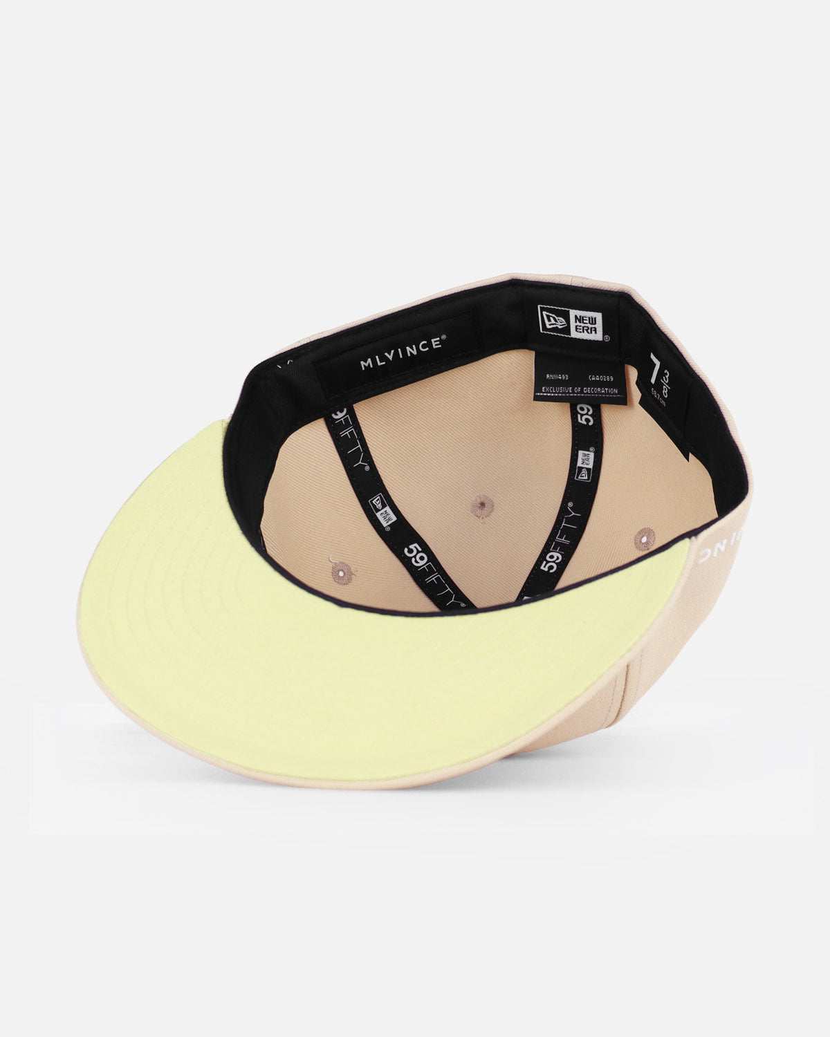 NEW ERA® 59FIFTY AUTHENTIC LOGO CAP - BEIGE / PINK