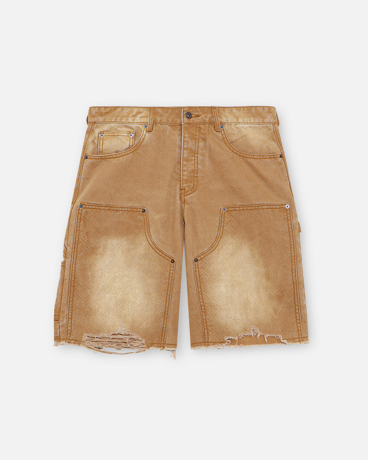 DOUBLE KNEE HOLSTER SHORTS - BEIGE