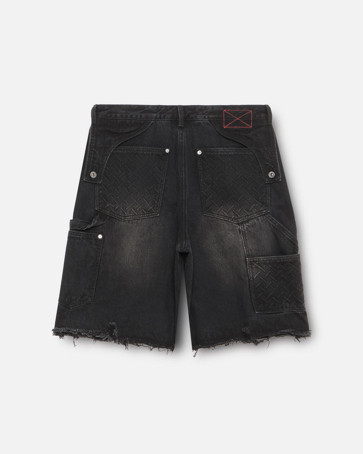 DOUBLE KNEE HOLSTER SHORTS - BLACK
