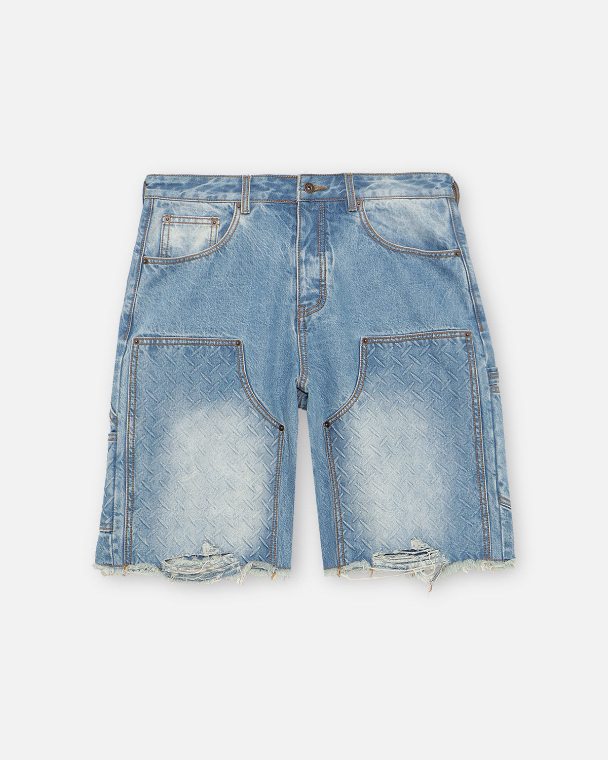 DOUBLE KNEE HOLSTER SHORTS - INDIGO