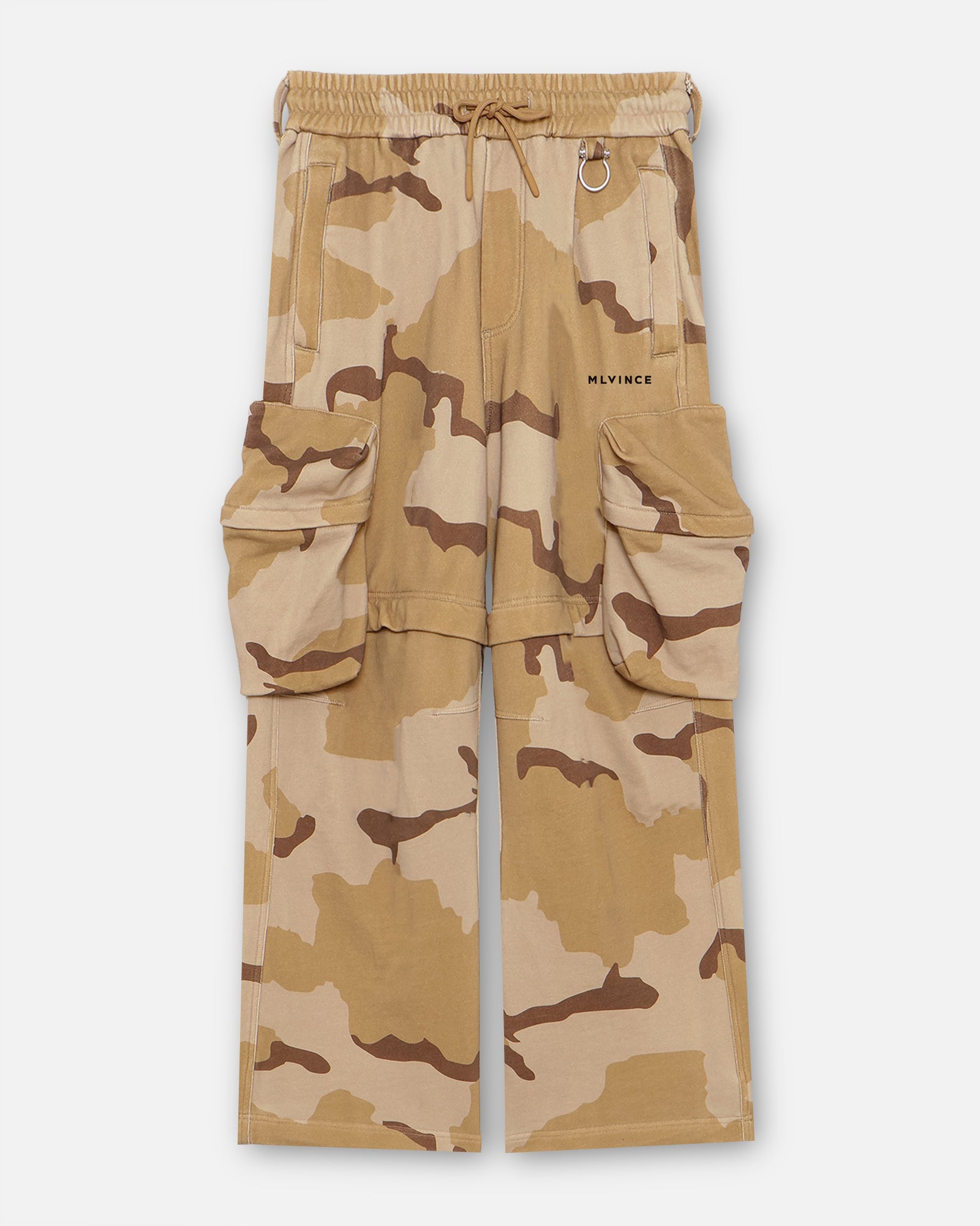 2WAY SWEAT CARGO PANTS - DESERT