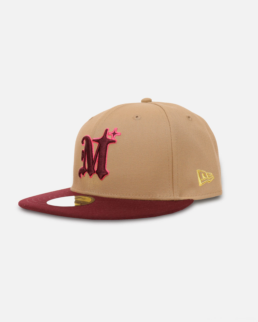 NEW ERA® 59FIFTY AUTHENTIC LOGO CAP - CAMEL