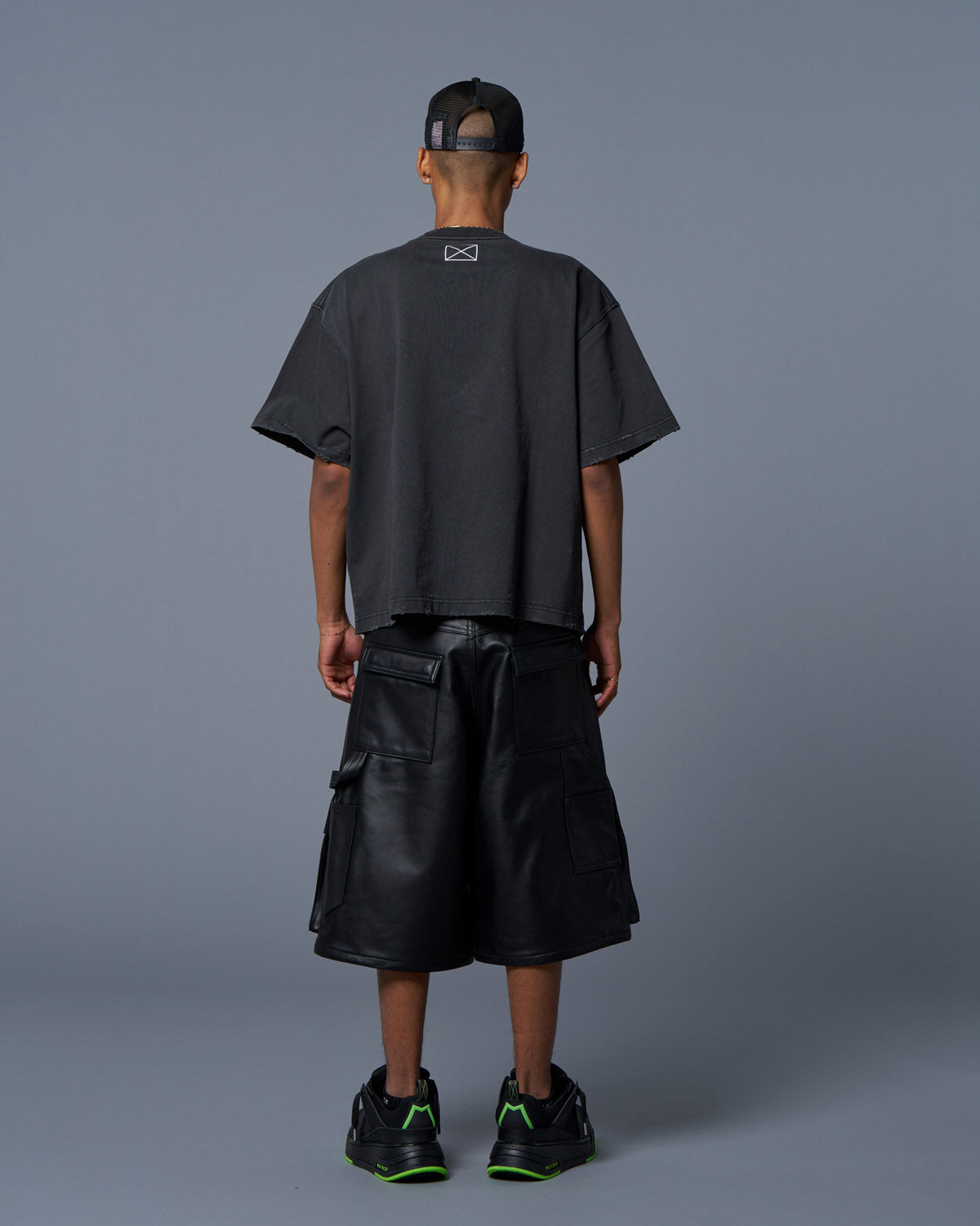 NOISE LOGO BIG TEE - WASHED BLACK