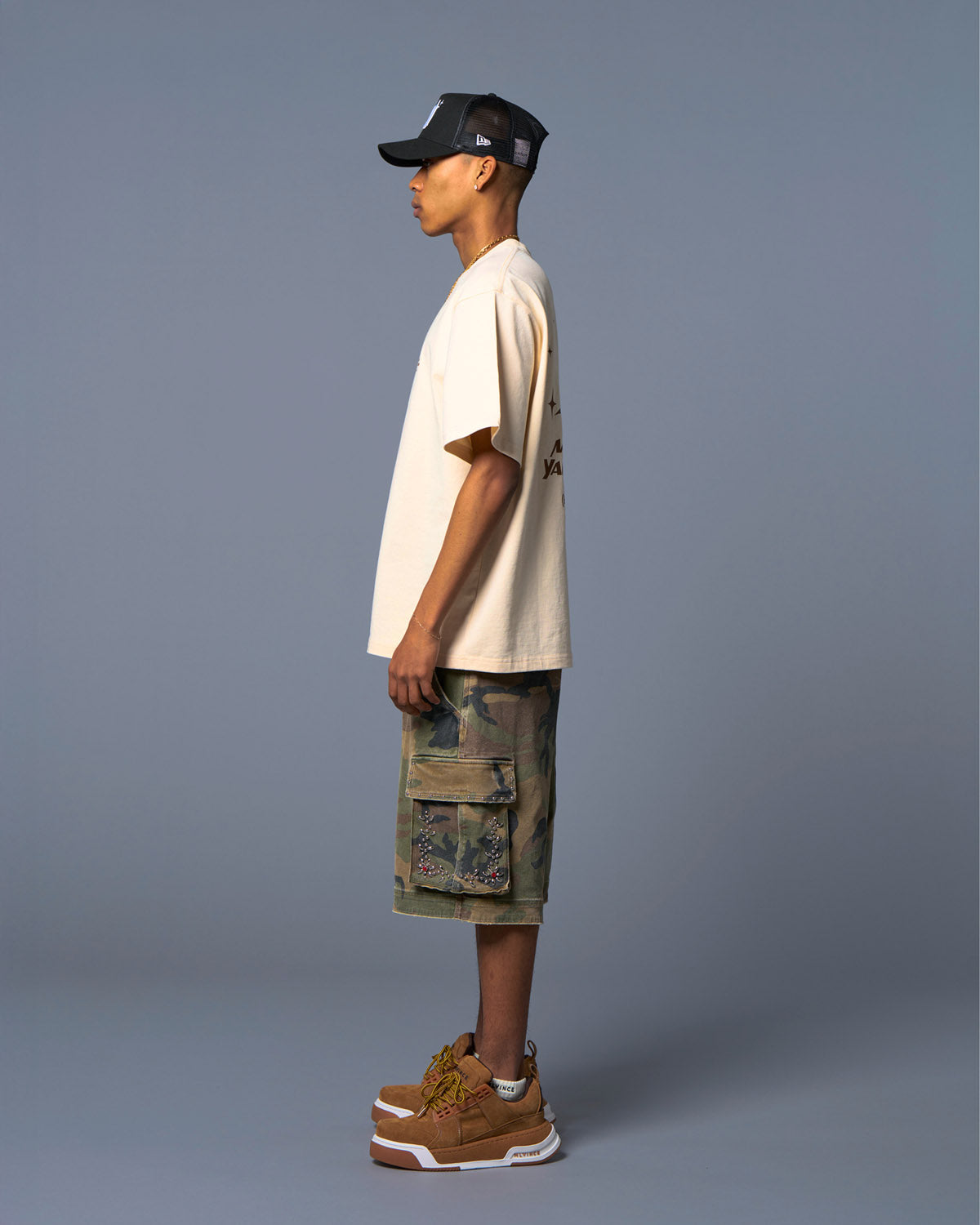YACHT CLUB S/S TEE - BEIGE