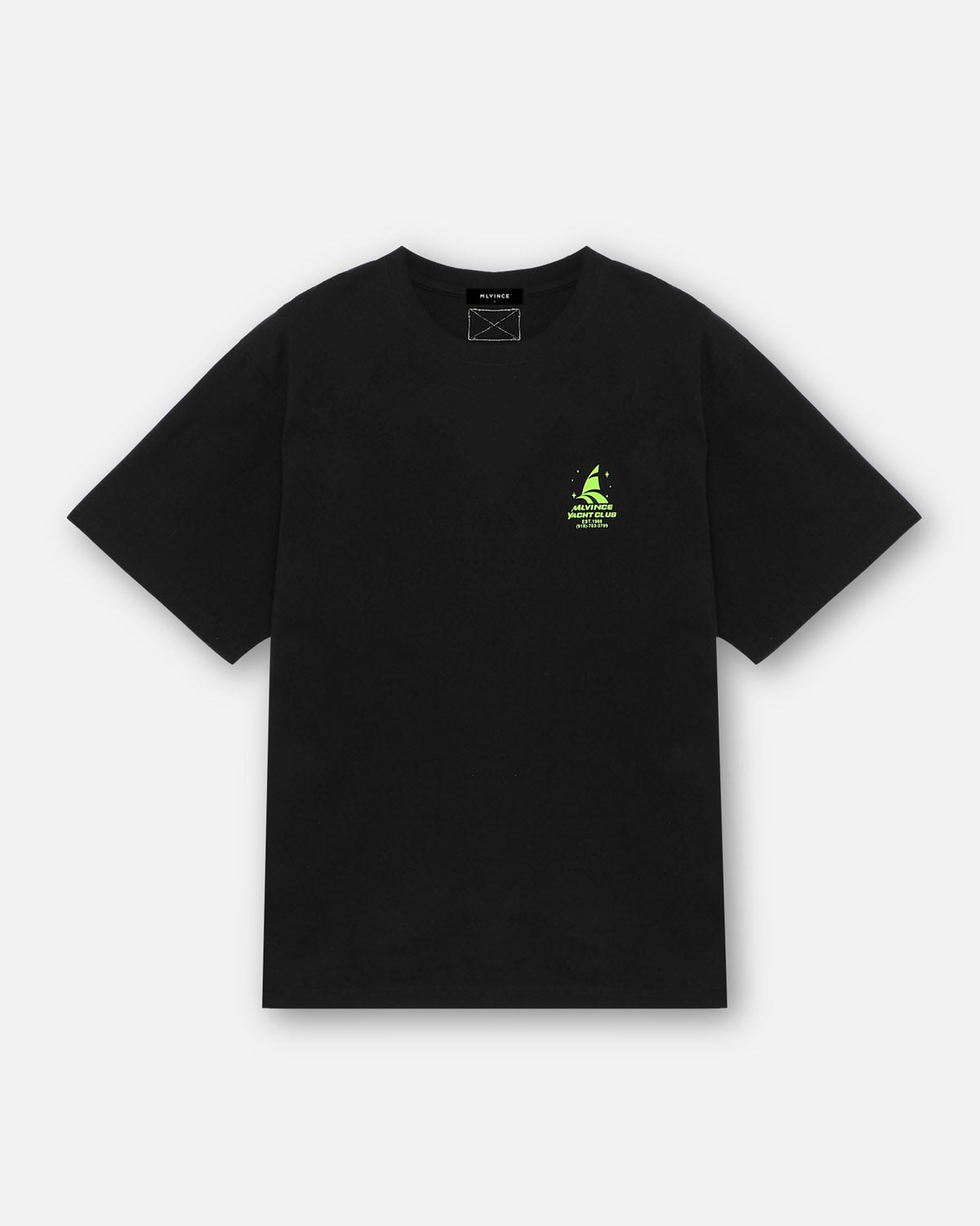 YACHT CLUB S/S TEE - BLACK