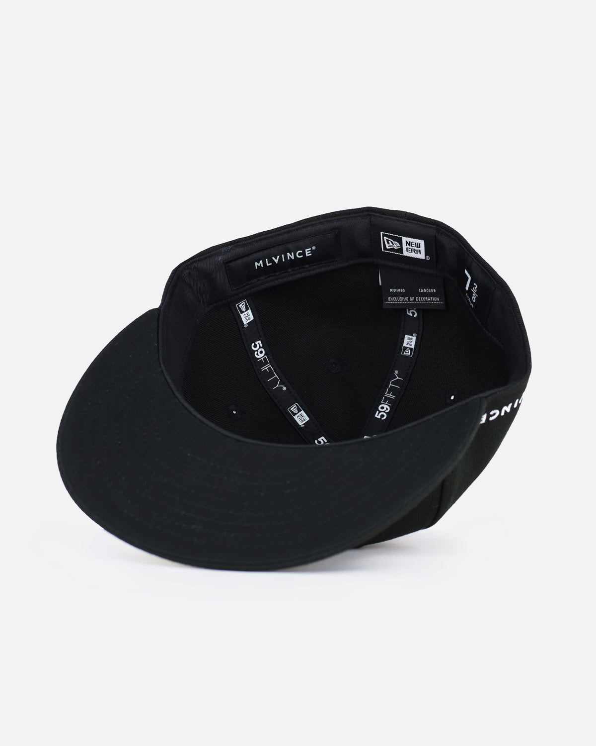 NEW ERA® 59FIFTY AUTHENTIC LOGO CAP - BLACK / WHITE