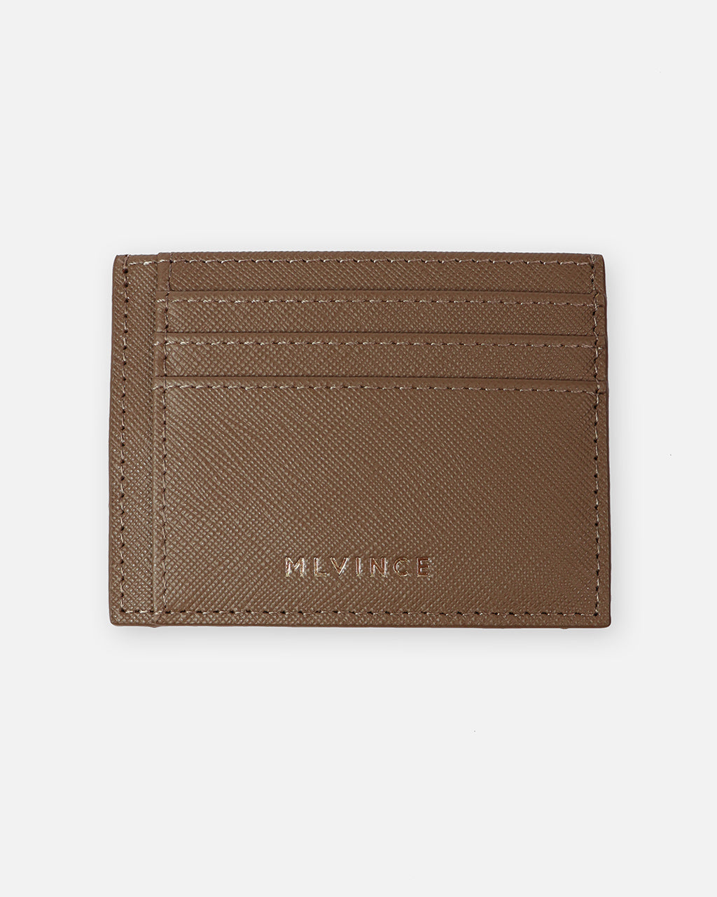 MONEY CLIP CARD CASE - MOCHA