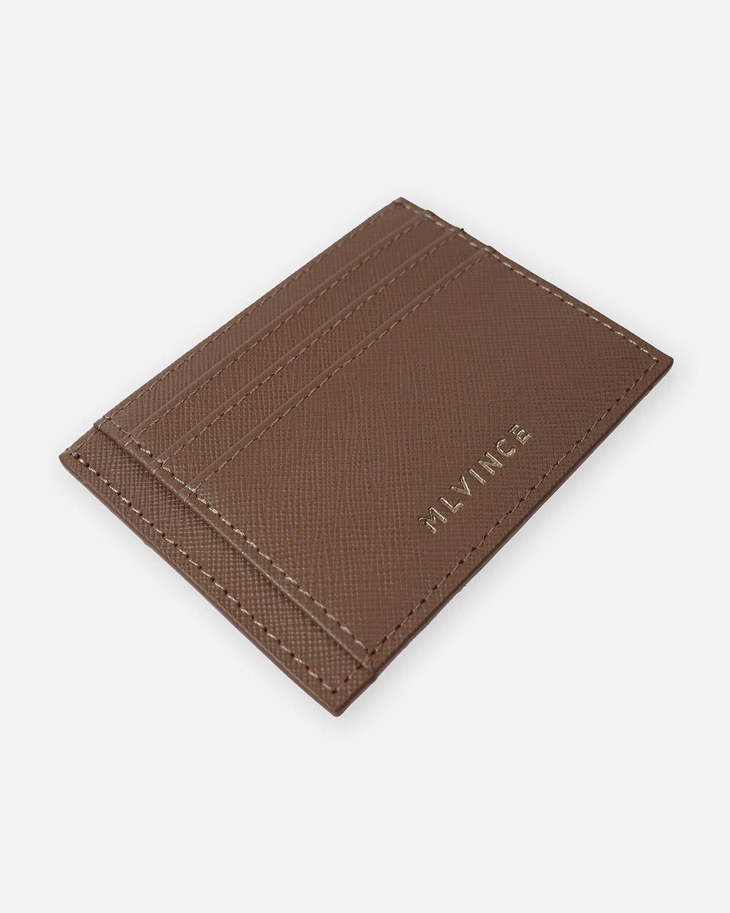MONEY CLIP CARD CASE - MOCHA