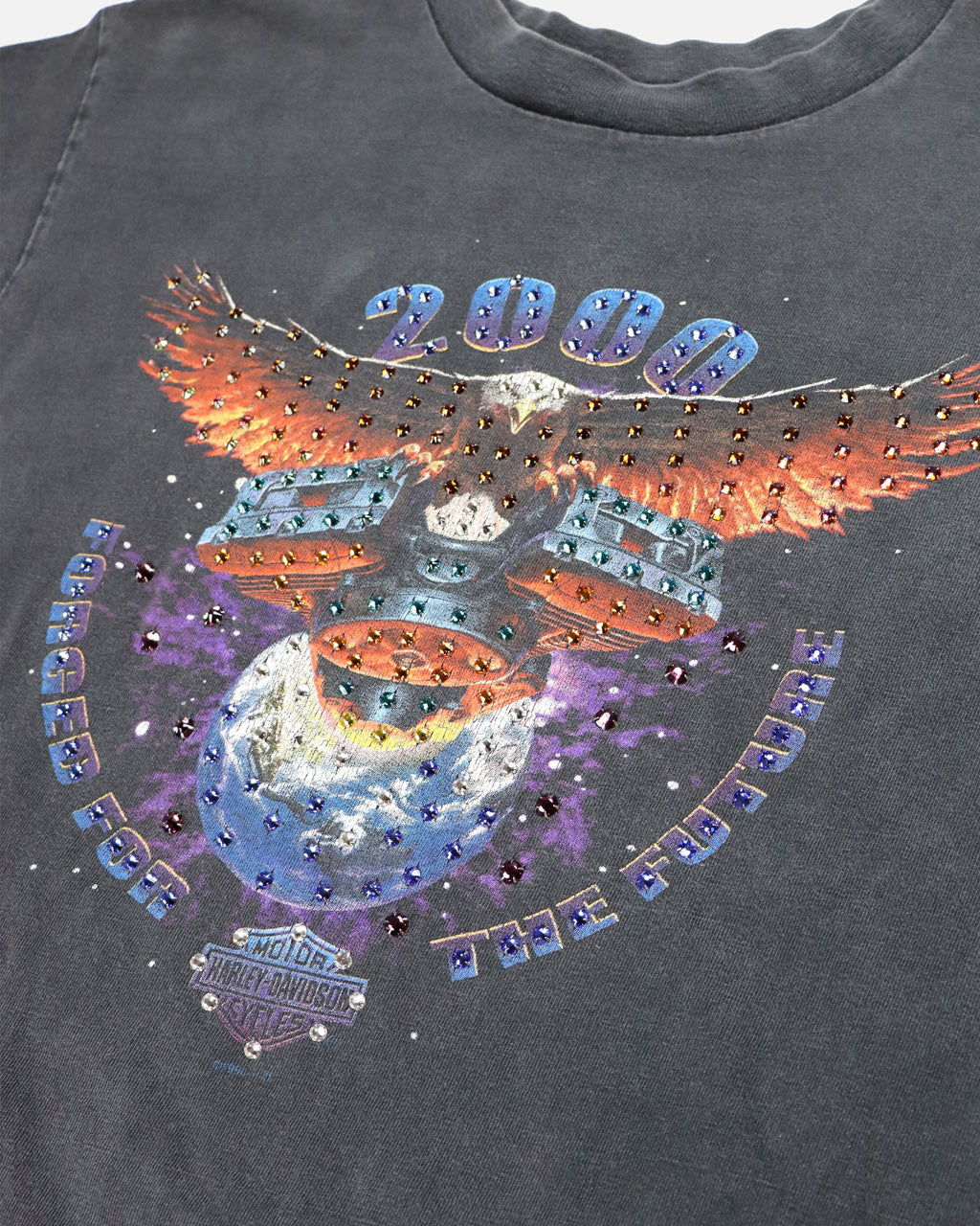 HARLEY EAGLE 2000 SS TEE - 相当サイズ:S