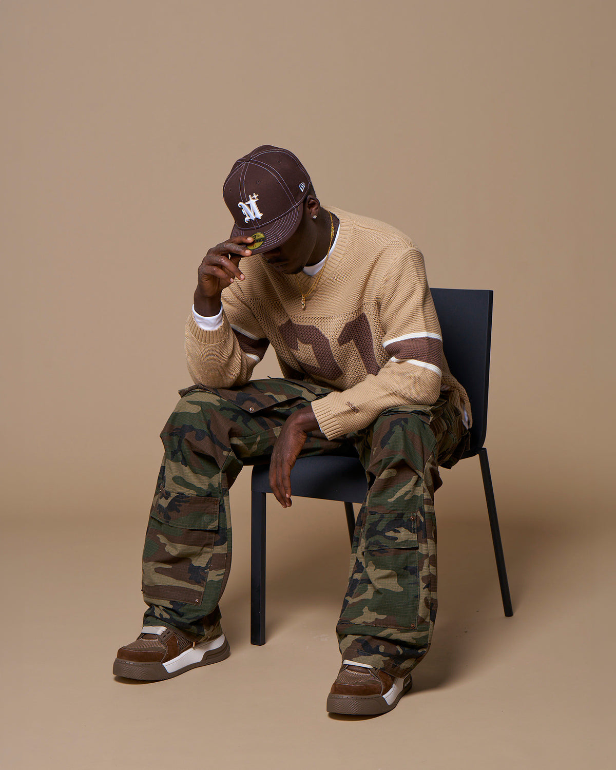 CARPENTER CARGO PANTS - CAMO
