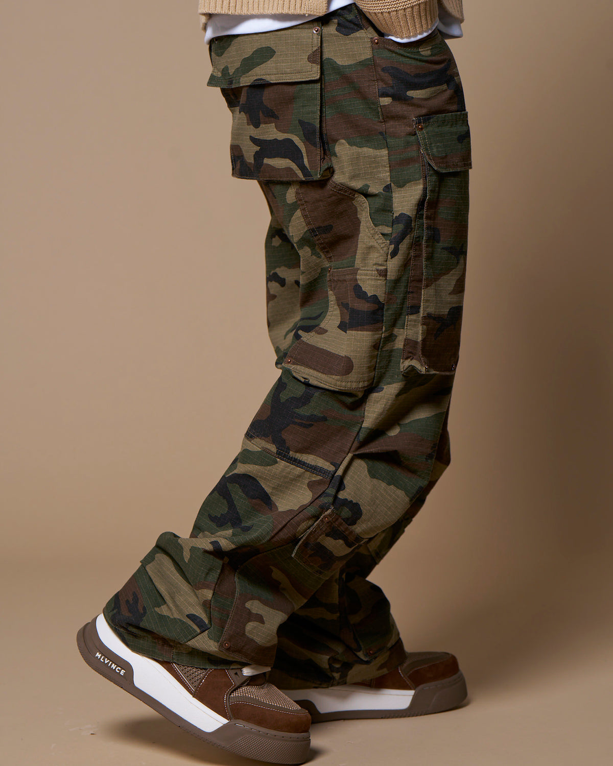 CARPENTER CARGO PANTS - CAMO