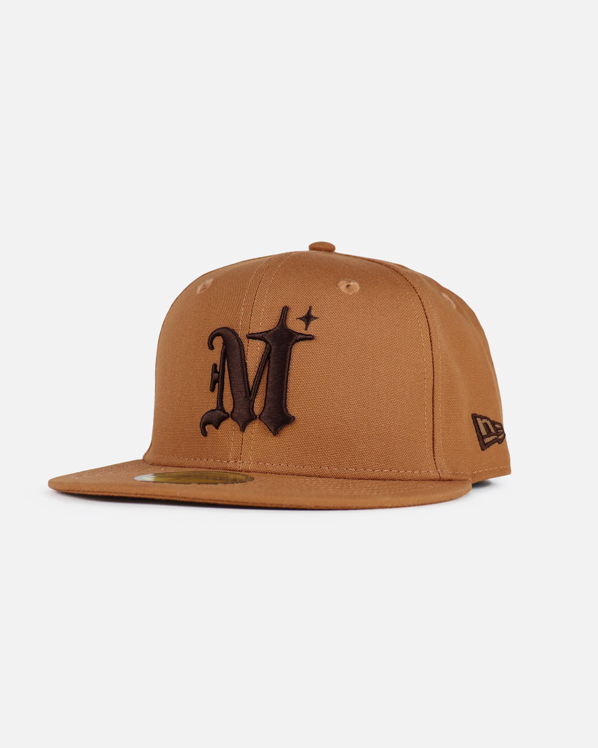NEW ERA® 59FIFTY AUTHENTIC LOGO CAP - WHEAT / BROWN