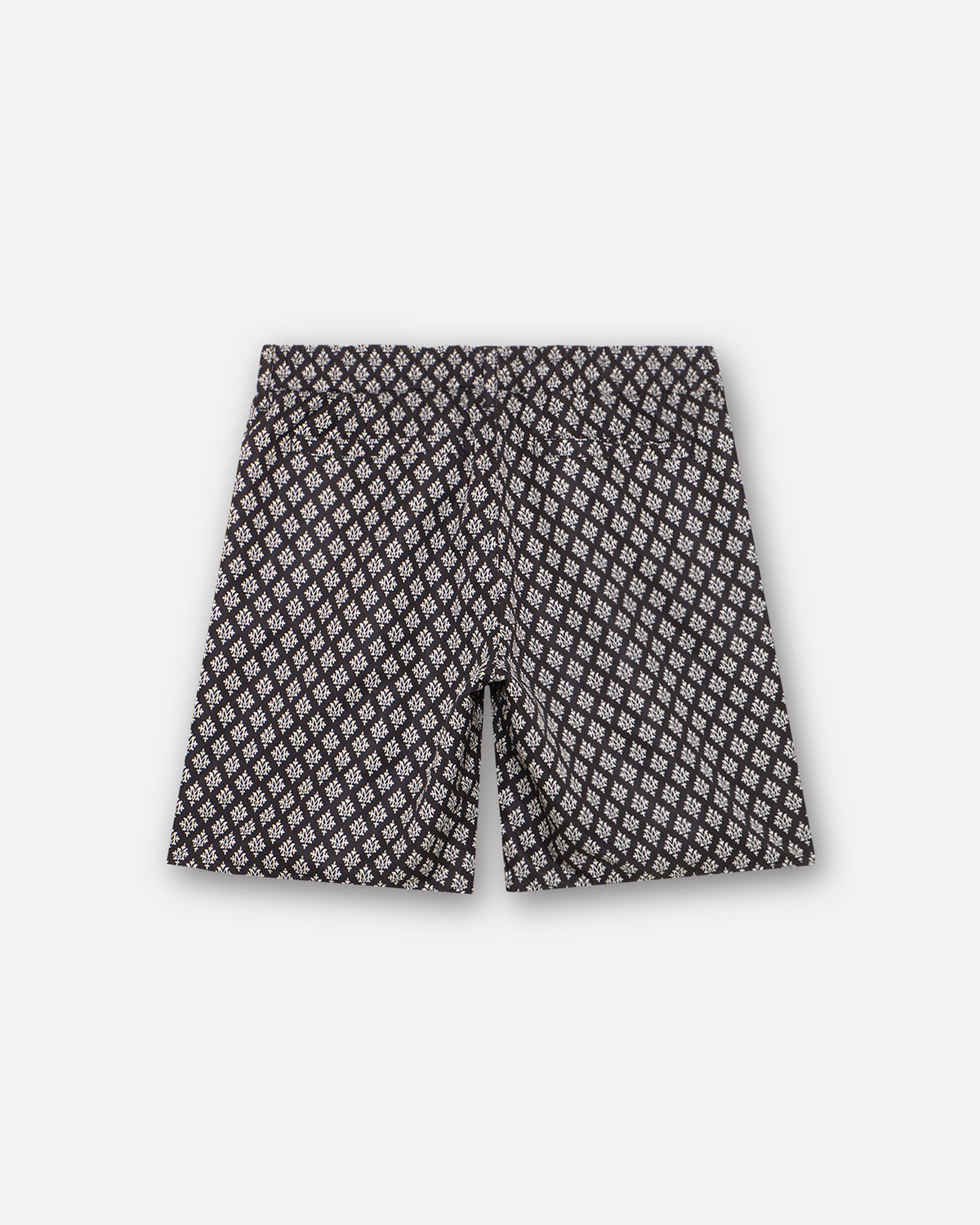 MONOGRAM SHORTS - BLACK