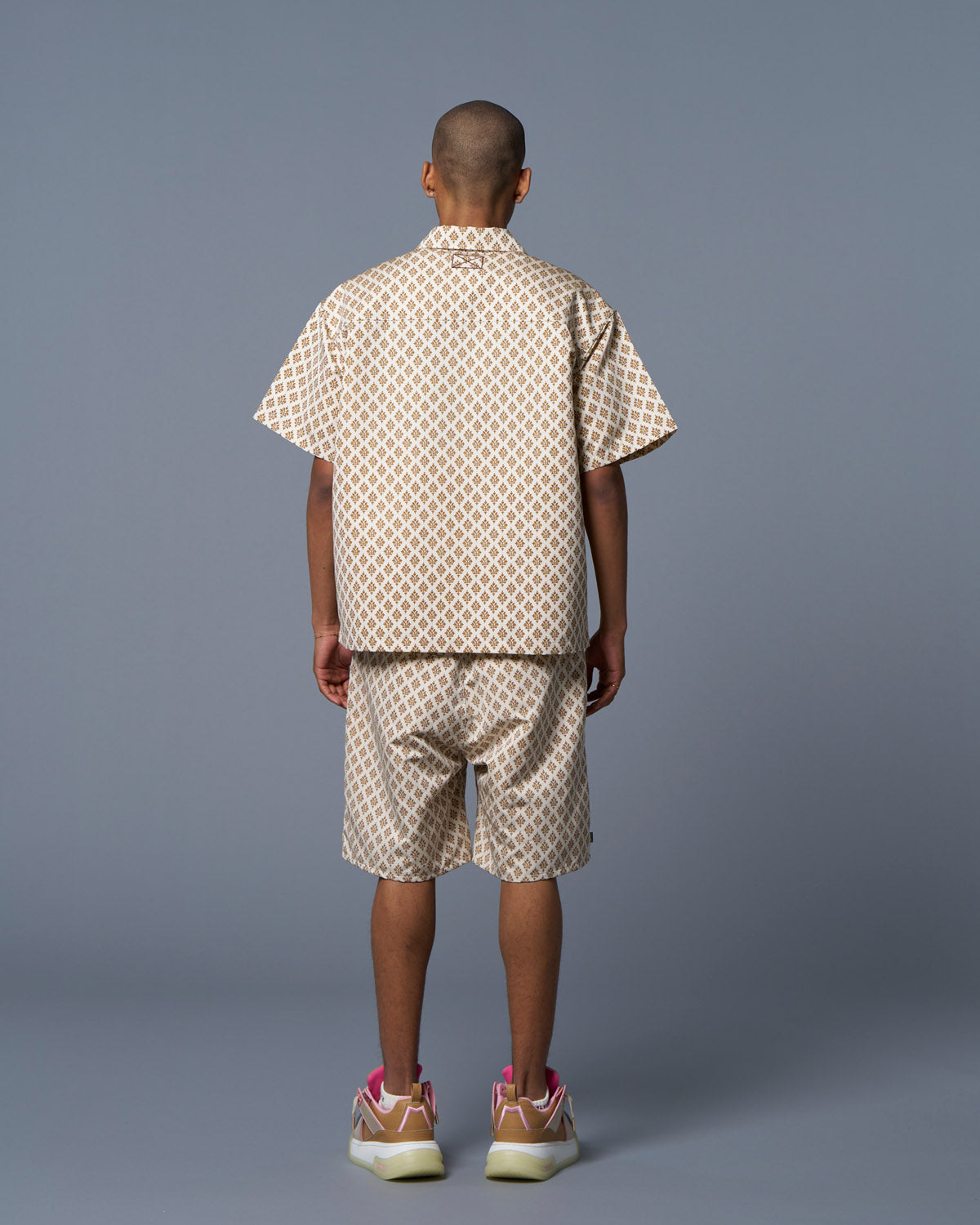 MONOGRAM S/S SHIRTS - CREAM