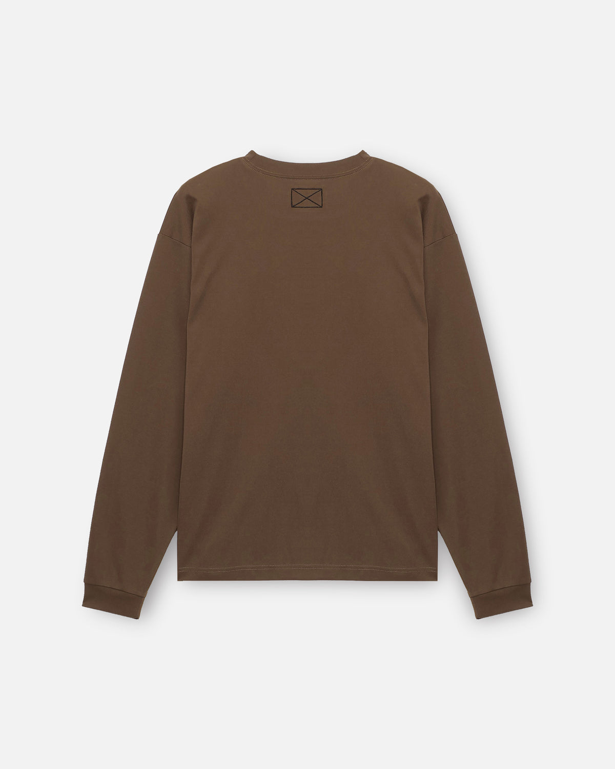 CLASSIC LOGO BOX LS TEE - OLIVE