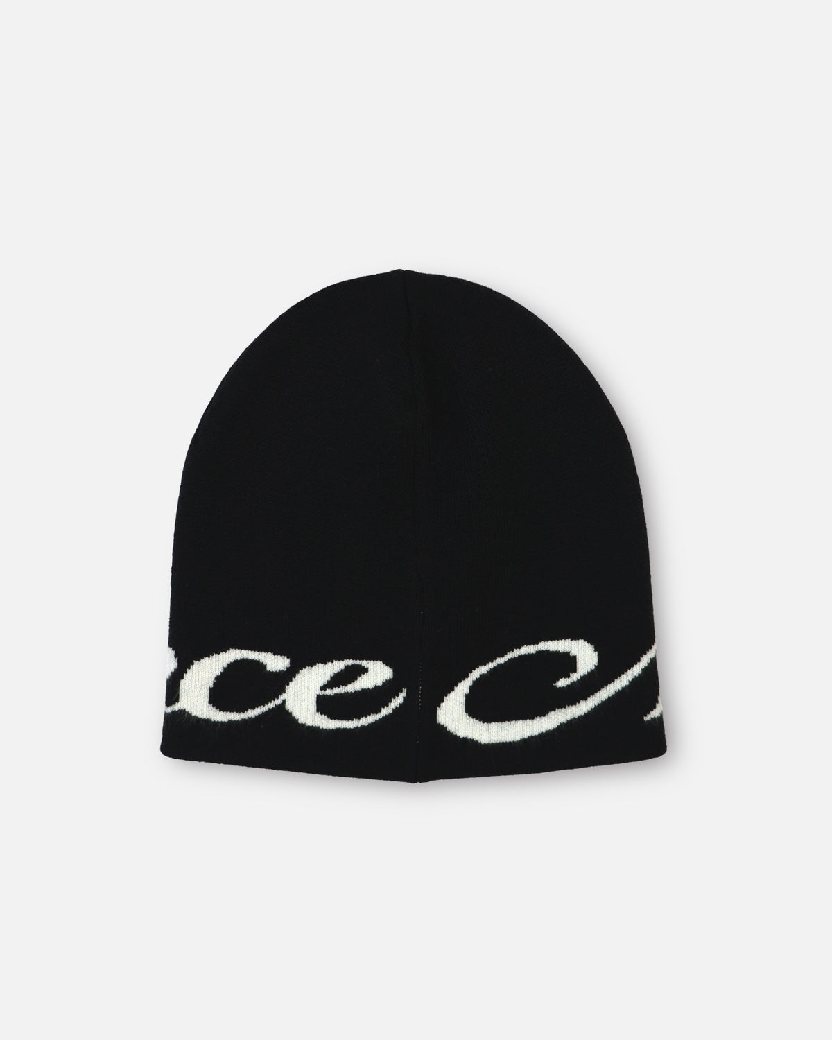 SCRIPT LOGO BEANIE - BLACK