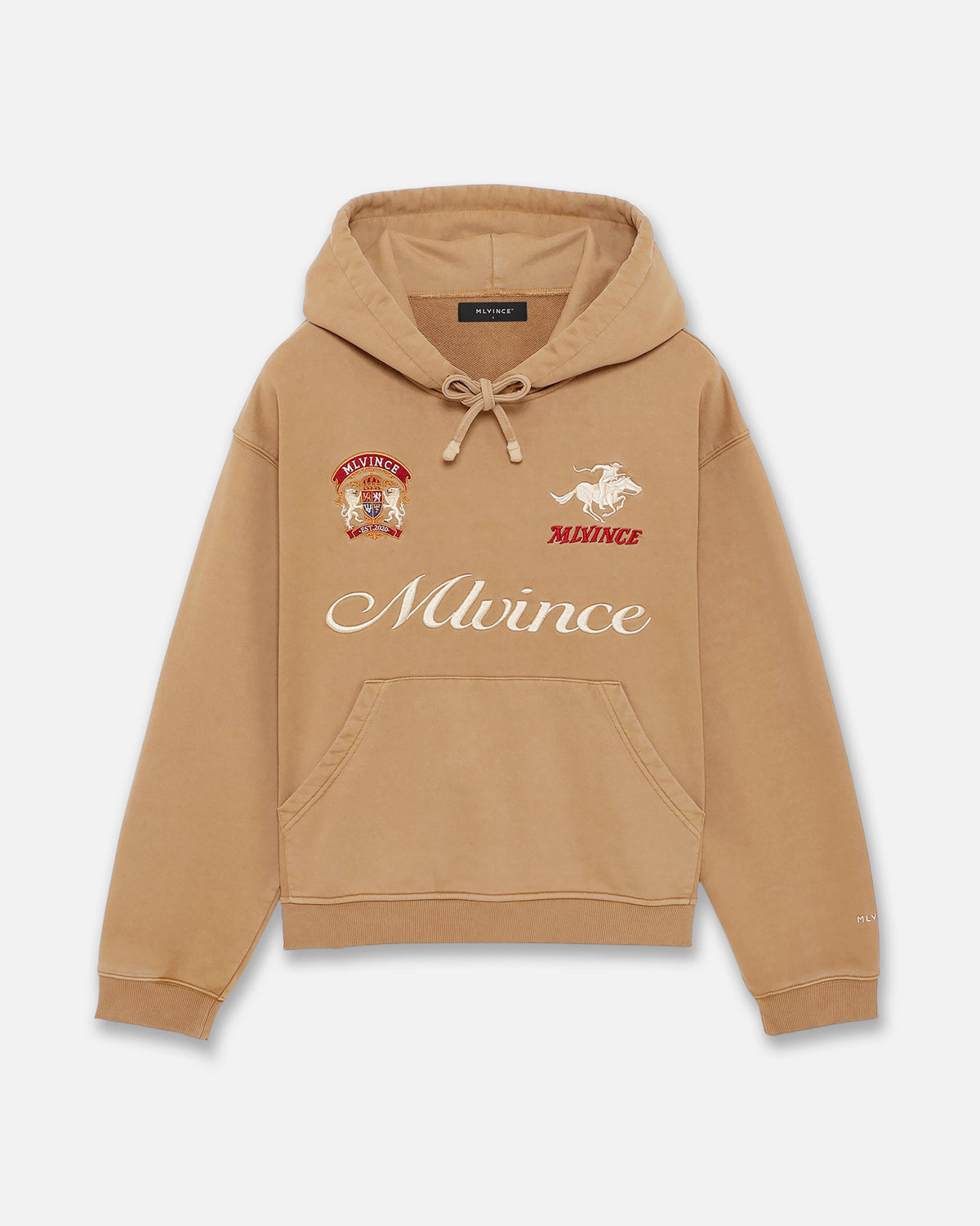 SCRIPT LOGO HOODY - TAN