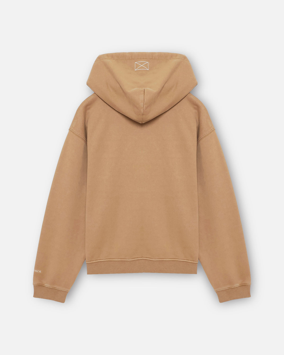 SCRIPT LOGO HOODY - TAN