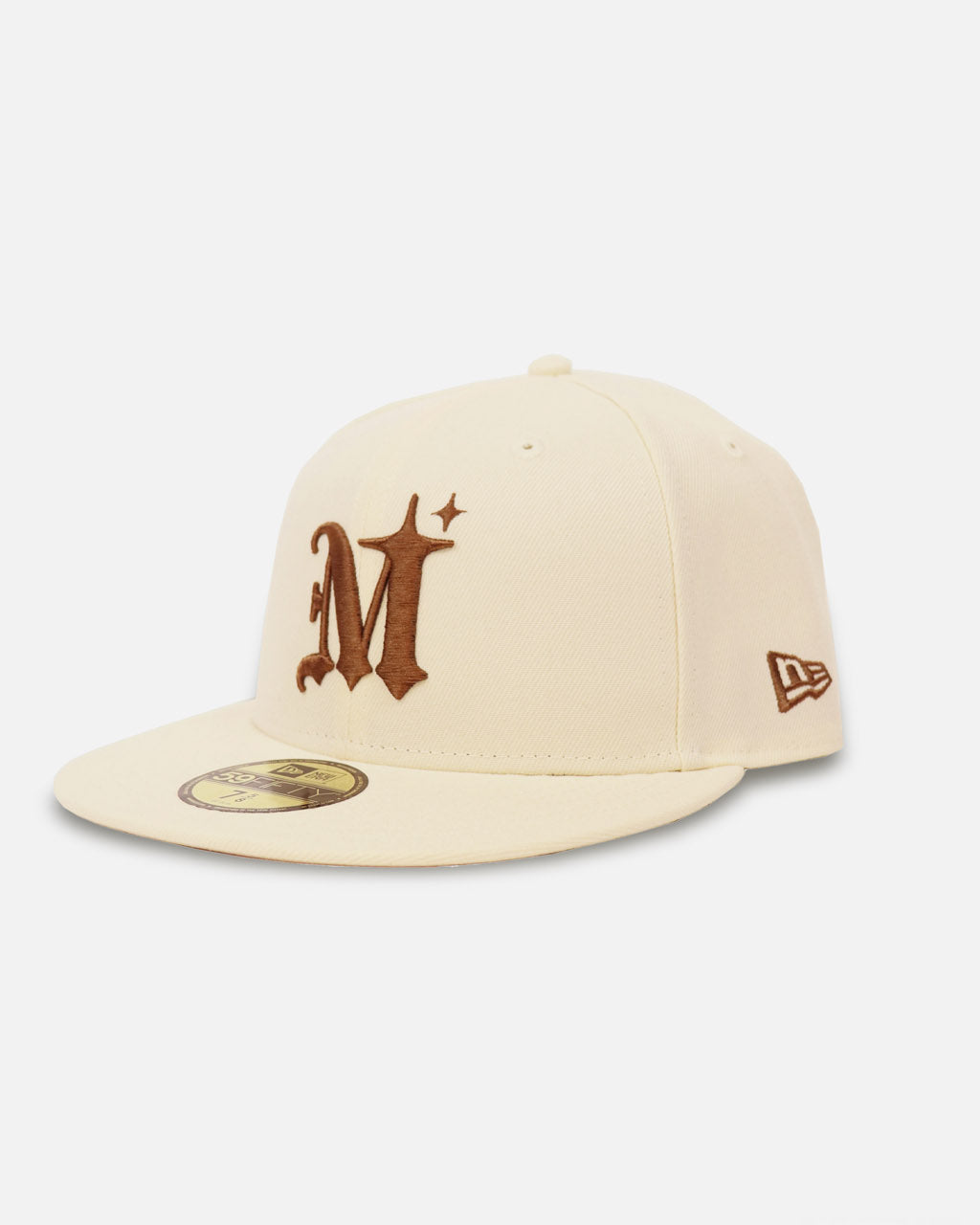 NEW ERA® 59FIFTY AUTHENTIC LOGO CAP - CREAM