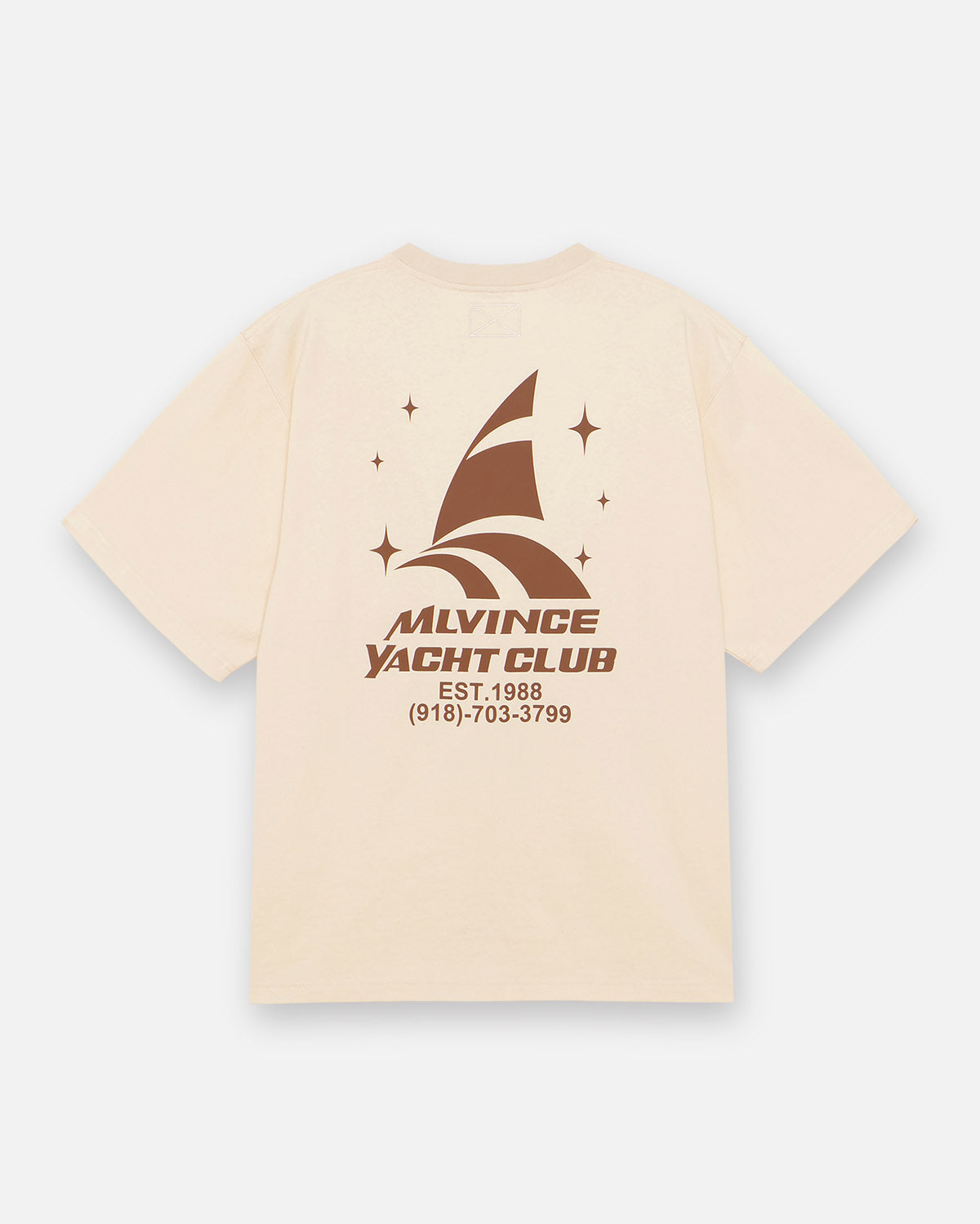 mlvince YACHT CLUB S/S TEE – WHITE YACHT CLUB S/S TEE - BEIGE