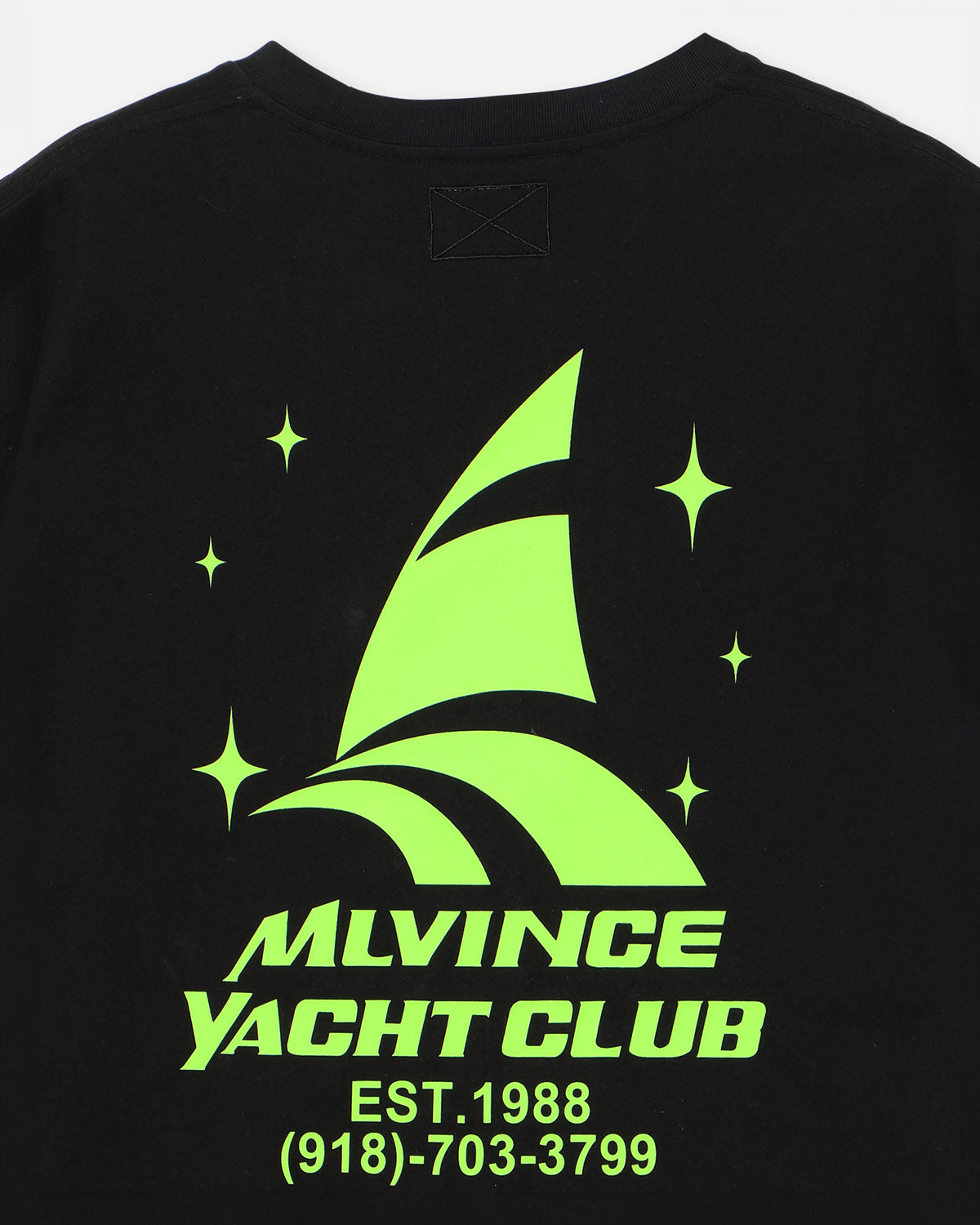 YACHT CLUB S/S TEE - BLACK