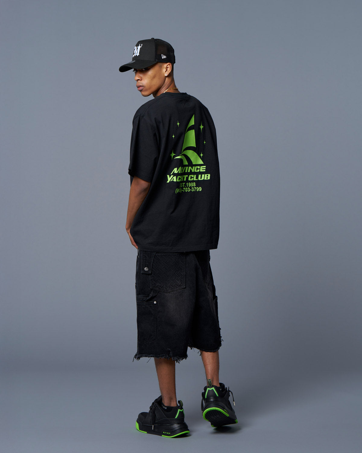 YACHT CLUB S/S TEE - BLACK