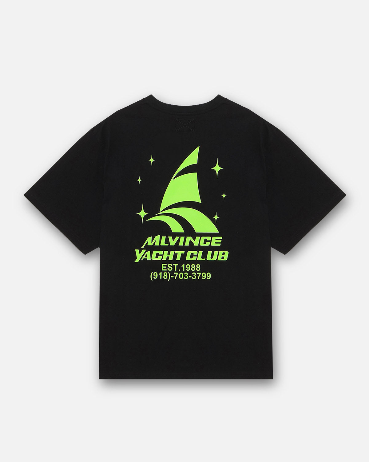 YACHT CLUB S/S TEE - BLACK