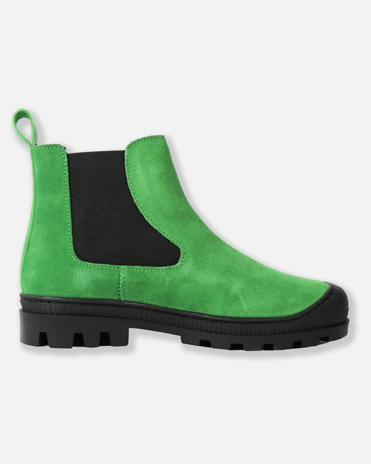 COMBAT CHELSEA BOOTS - GREEN