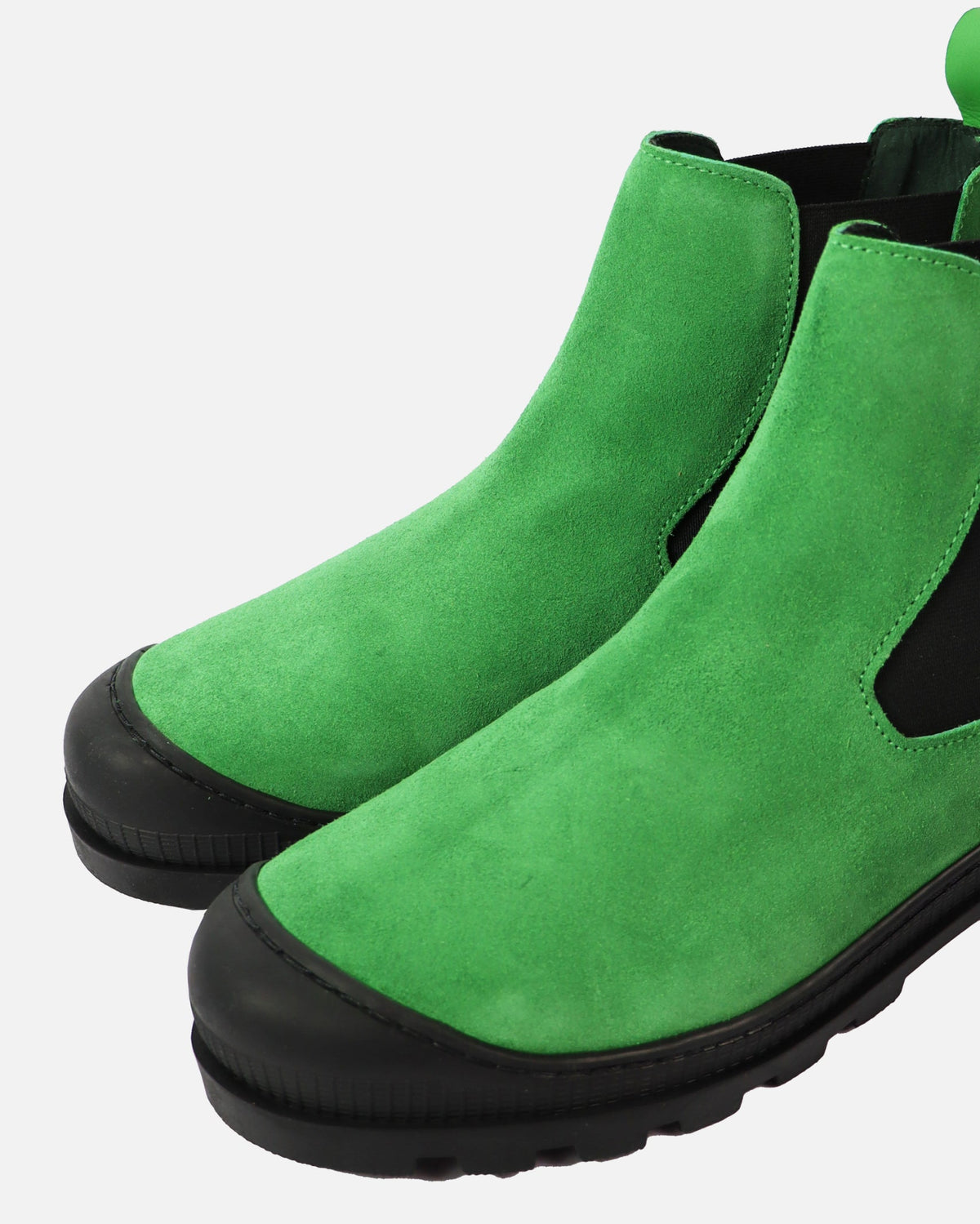 COMBAT CHELSEA BOOTS - GREEN
