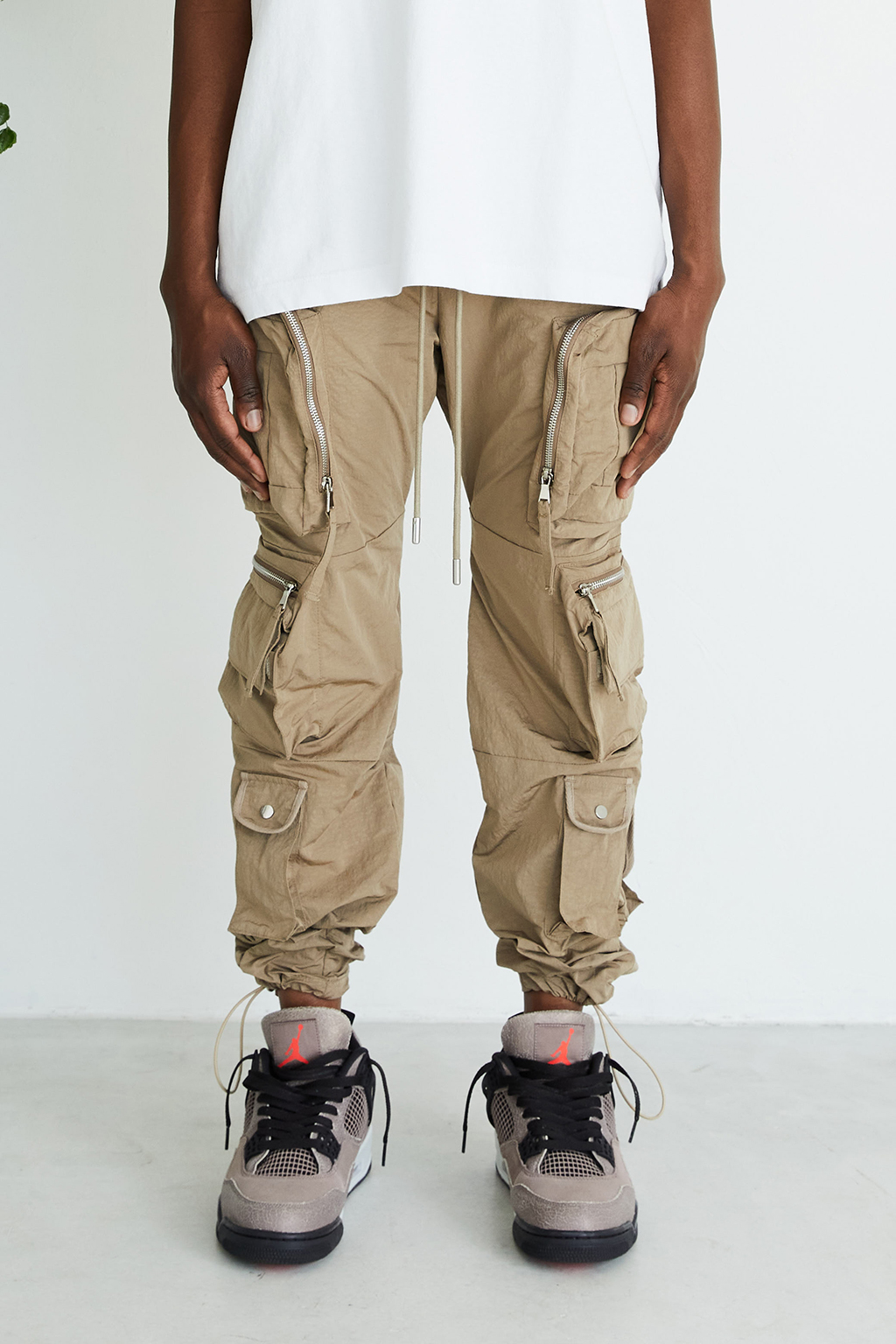 超格安一点超格安一点MLVINCE TYPE-2 PARACHUTE SLIM CARGO PANT