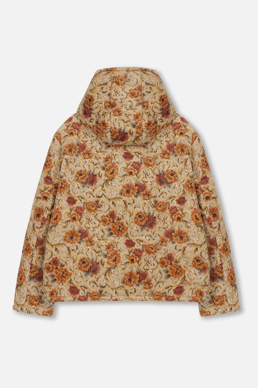 FLORAL PUFFER JACKET - BEIGE - MLVINCE