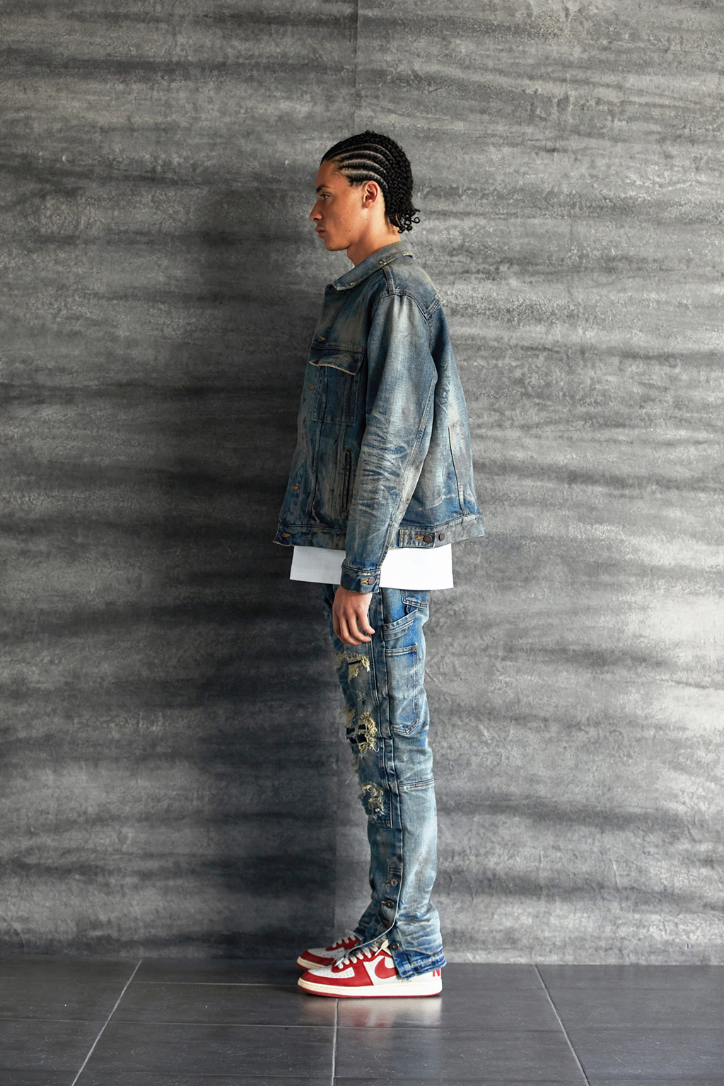 都内で SELVAGE MLVINCE DENIM INDIGO＊CK09 JACKET Gジャン/デニム