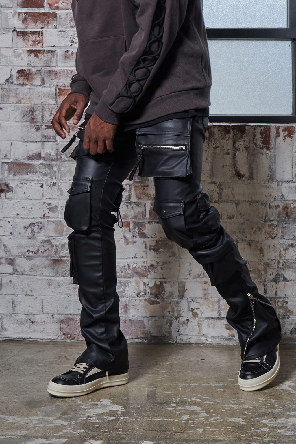 MLVINCE TYPE 2 SLIM CARGO PANTS BLACK30 - pompanobeachelks.com