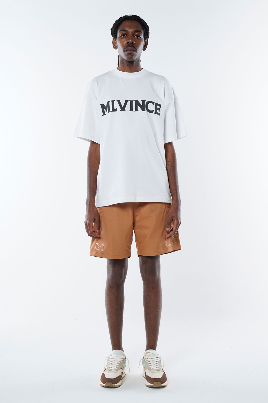 LOGO PRINTED S/S TEE - WHITE - MLVINCE