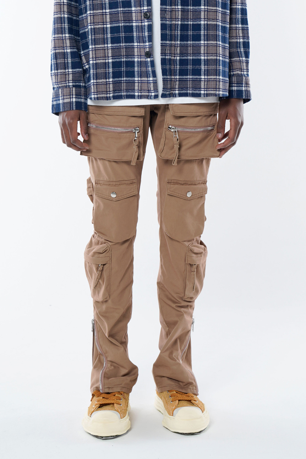 TYPE-2 SLIM CARGO PANTS - BEIGE - MLVINCE