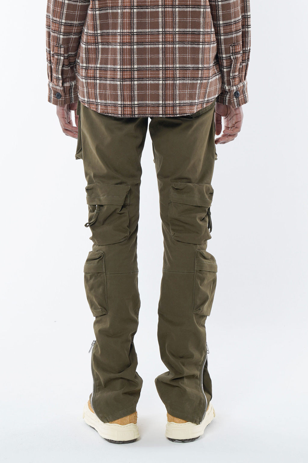 MLVINCE TYPE-2 SLIM CARGO PANTS-OLIVE 30-