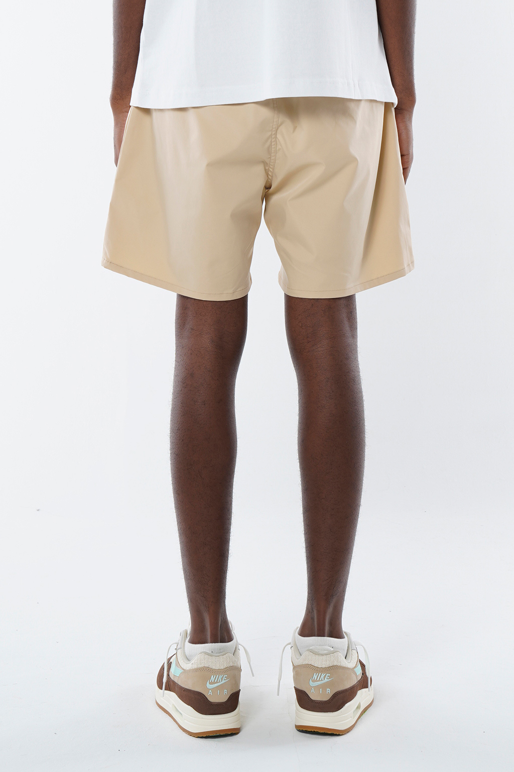 LIMONTA CLASSIC LOGO SHORTS - BEIGE