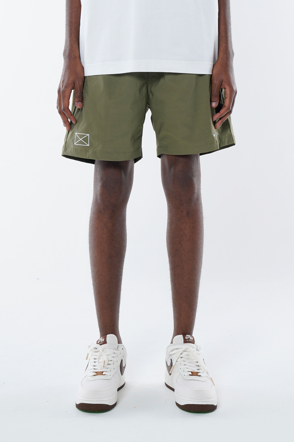 選べる配送時期 MLVINCE LIMONTA CLASSIC LOGO SHORTS カーキ | ochge.org