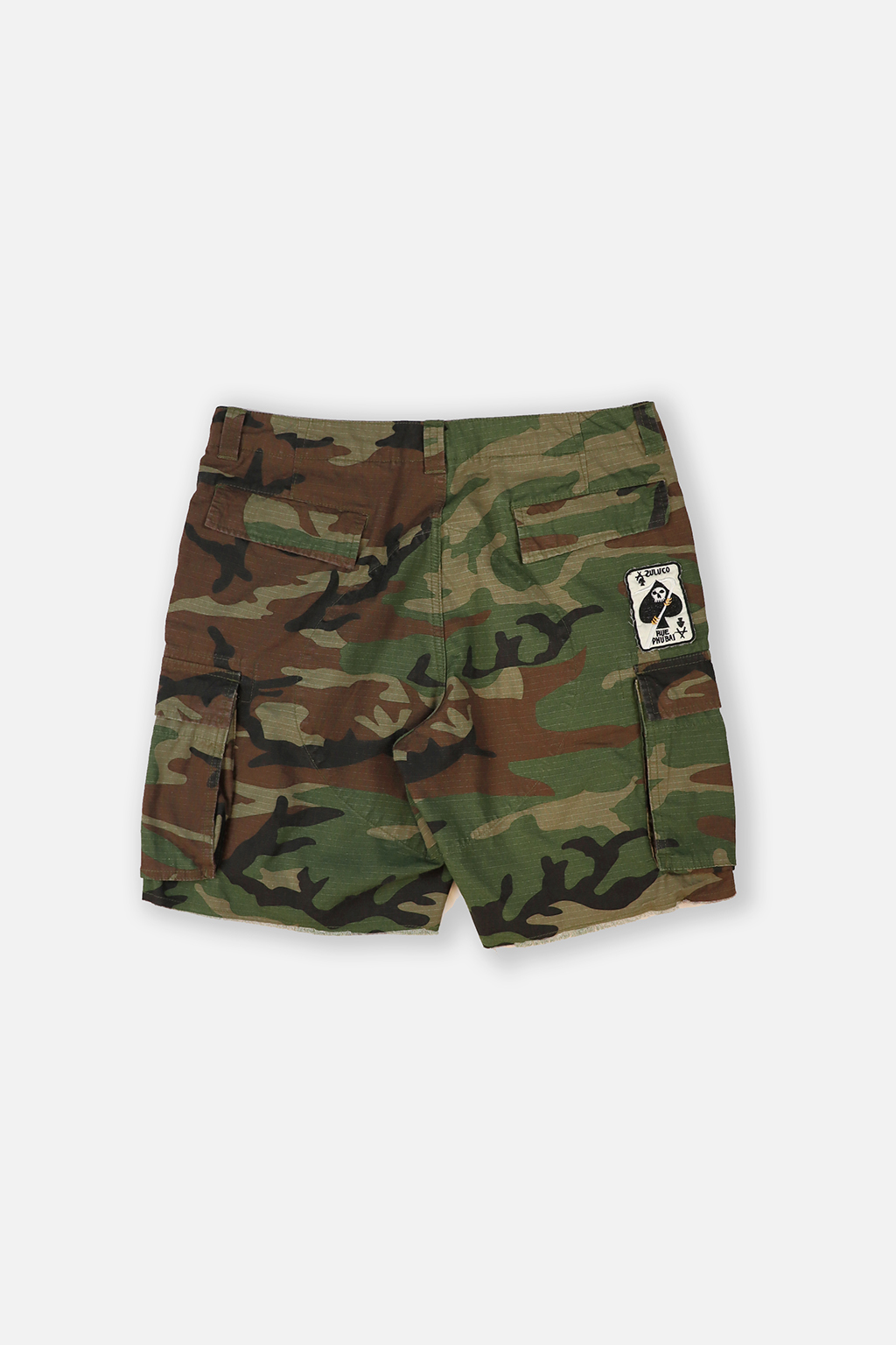 MLVINCE CAMO CARGO SHORTS-