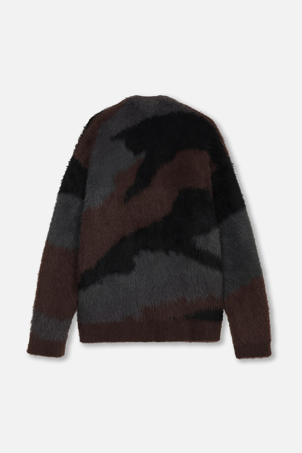 CAMO CARDIGAN - BLACK CAMO