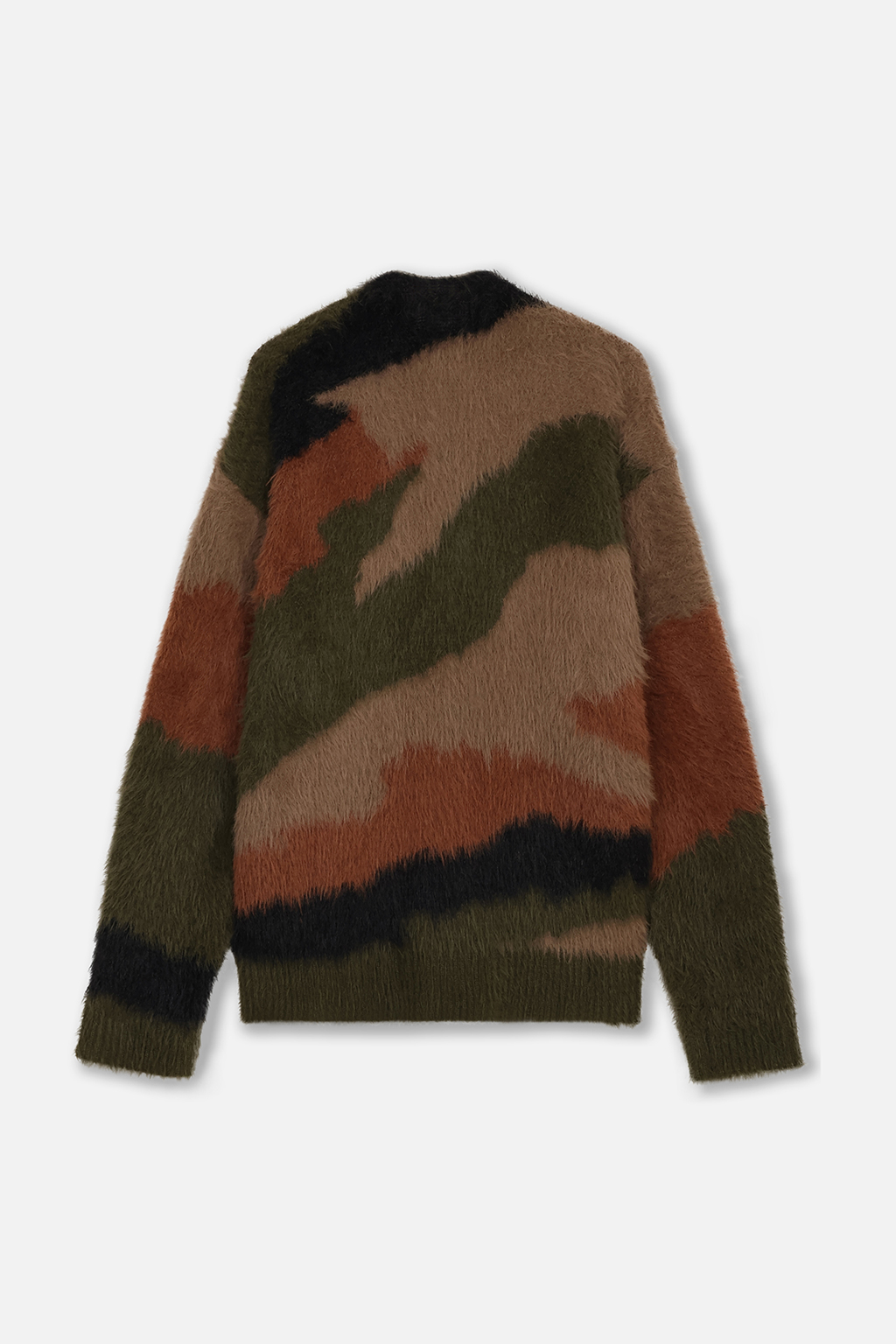 MLVINCE camo cardigan camo-