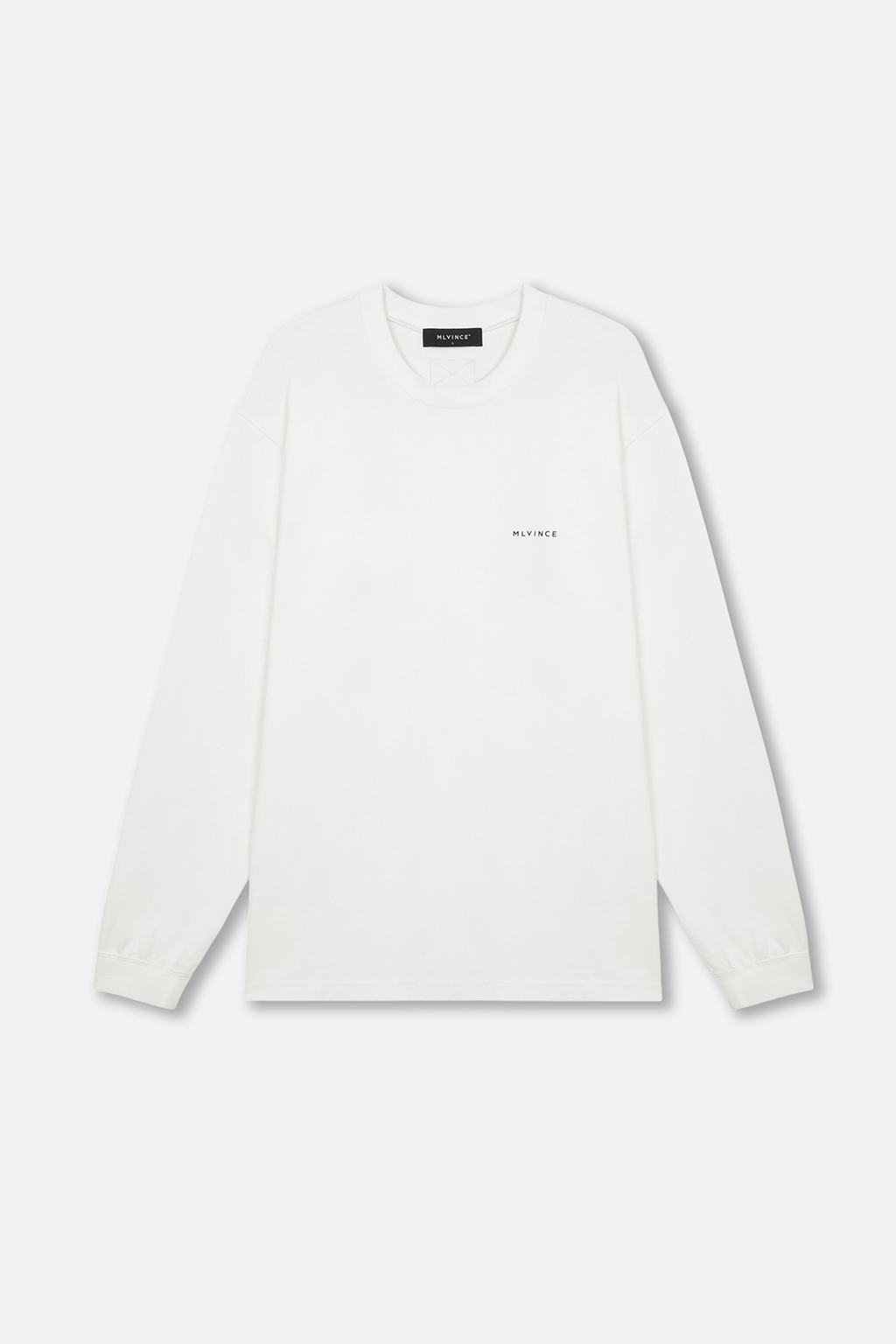 MLVINCE CLASSIC LOGO L S TEE WHITE