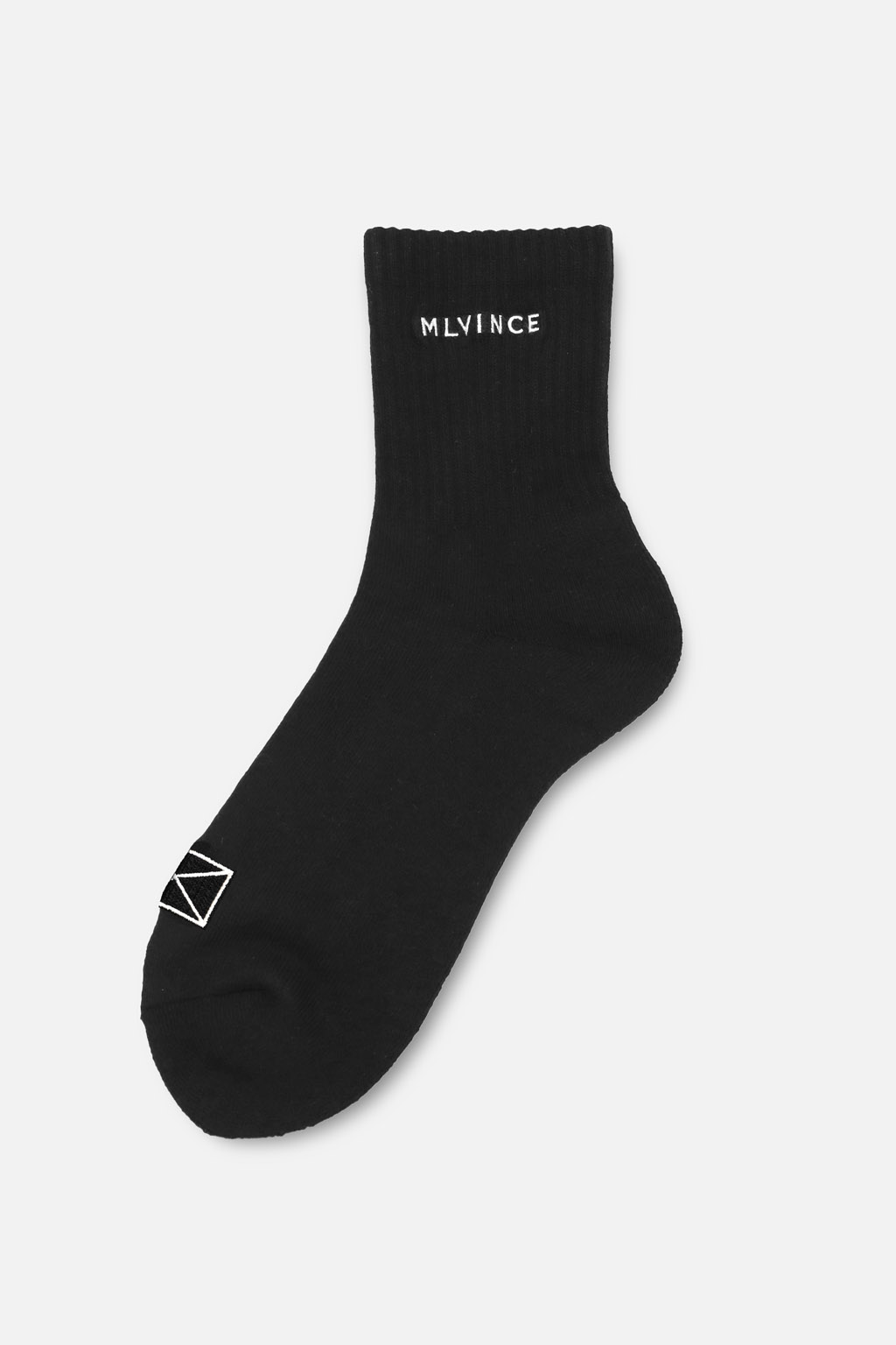 CLASSIC LOGO SOCKS LONG - BLACK - MLVINCE