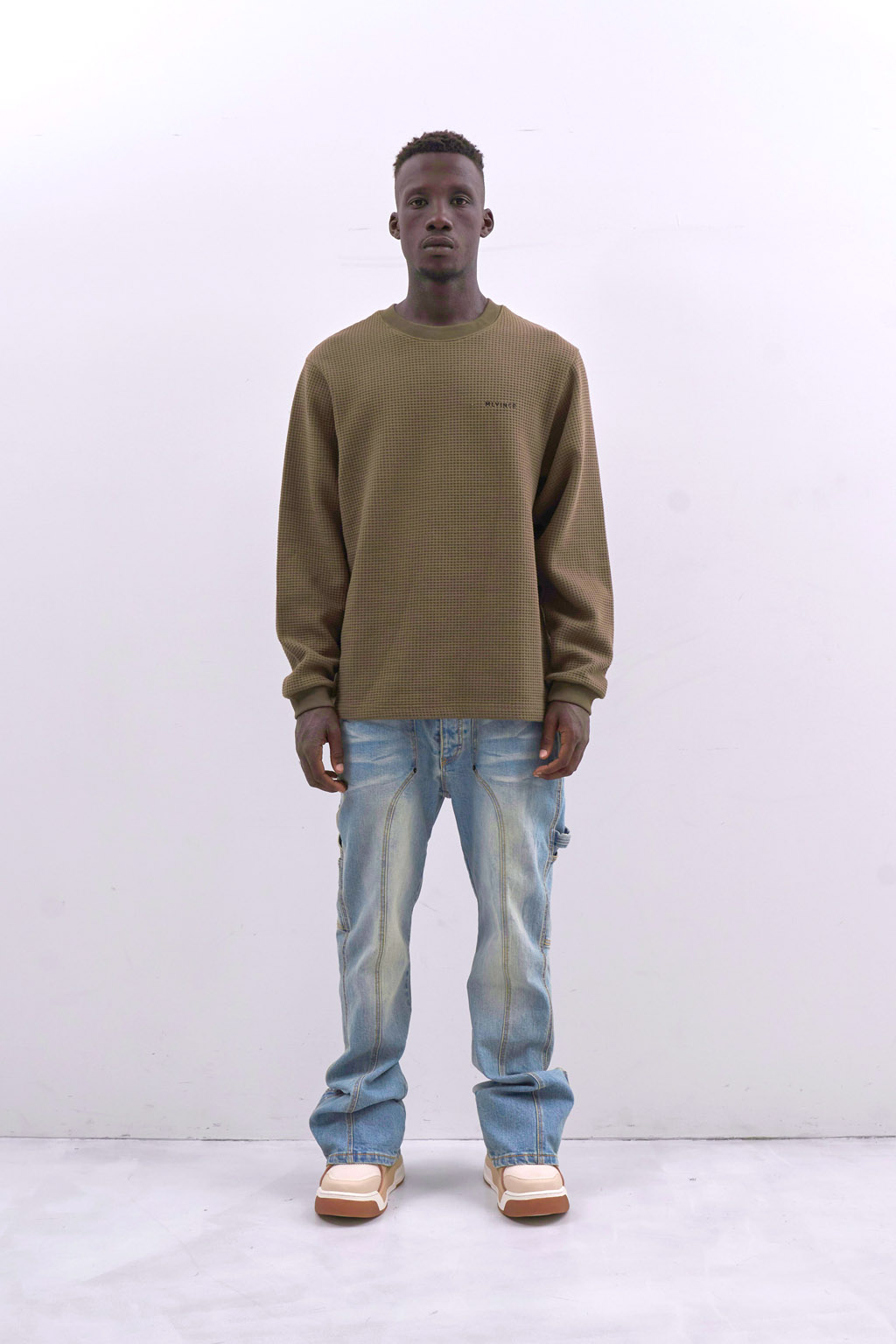 HEAVYWEIGHT THERMAL L/S - OLIVE - MLVINCE