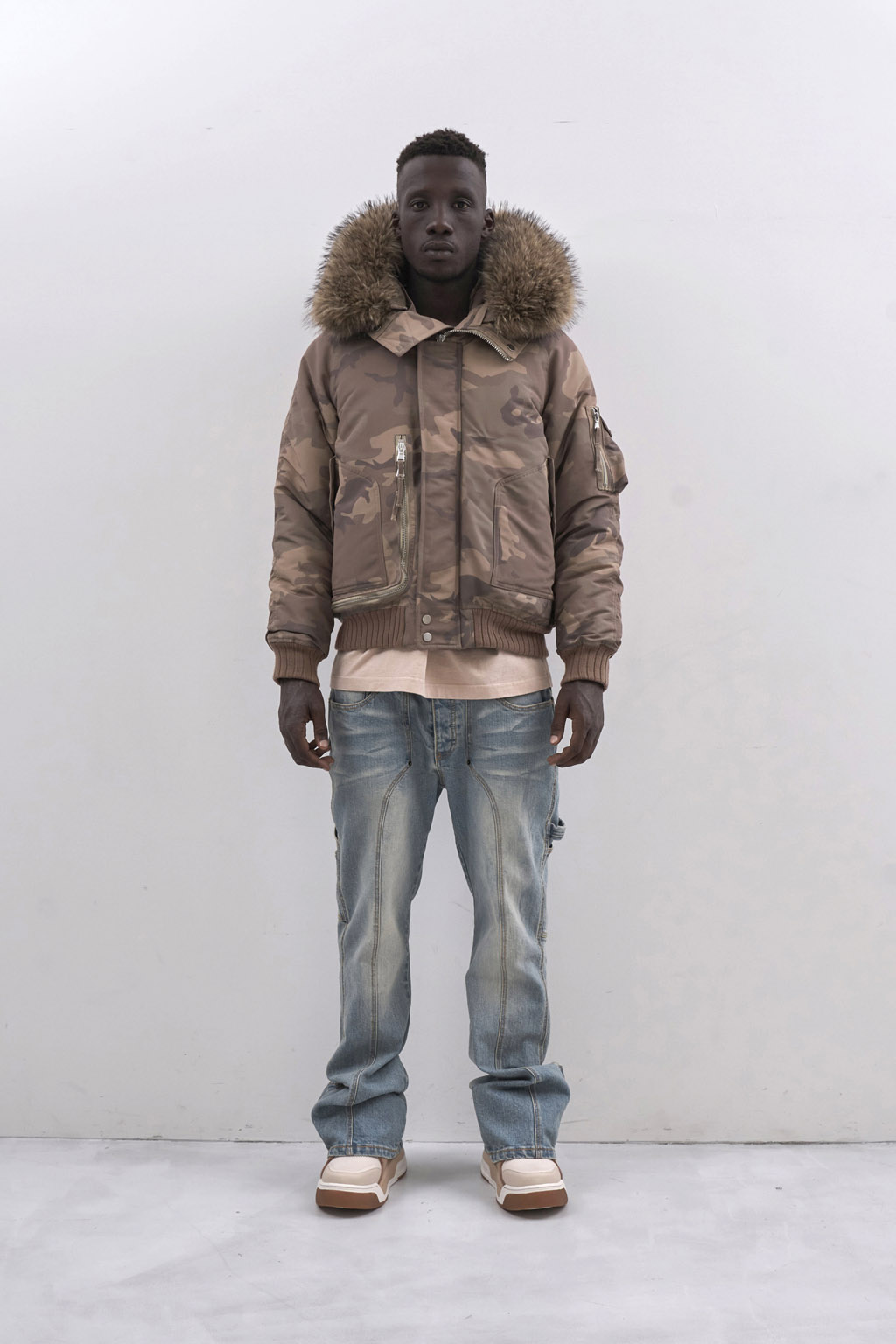 N-2B JACKET - CAMO - MLVINCE
