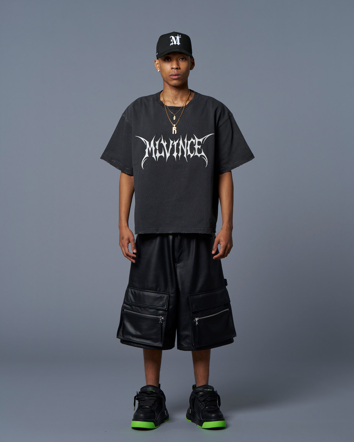 NOISE LOGO BIG TEE - WASHED BLACK - MLVINCE